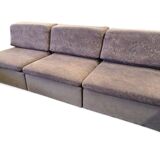 7-piece vintage modular sofa / living room / sofa