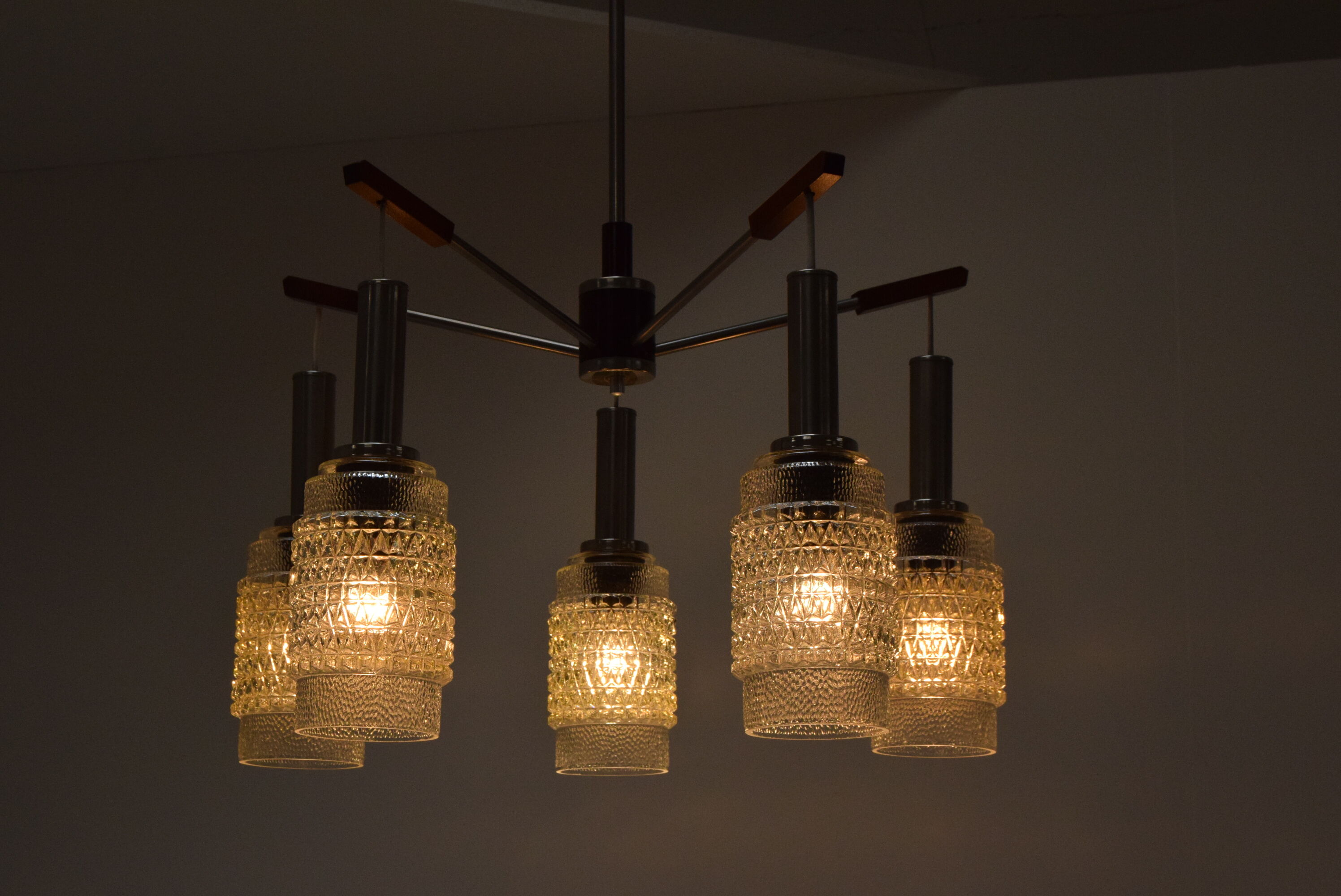 Mid-century Germany chandelier, 1970‘s
