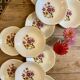 Set of 8 vintage soup plates from Gien