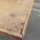 Drawing table wood and vintage metal