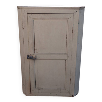 Beautiful antique pine corner cabinet. Corner wardrobe