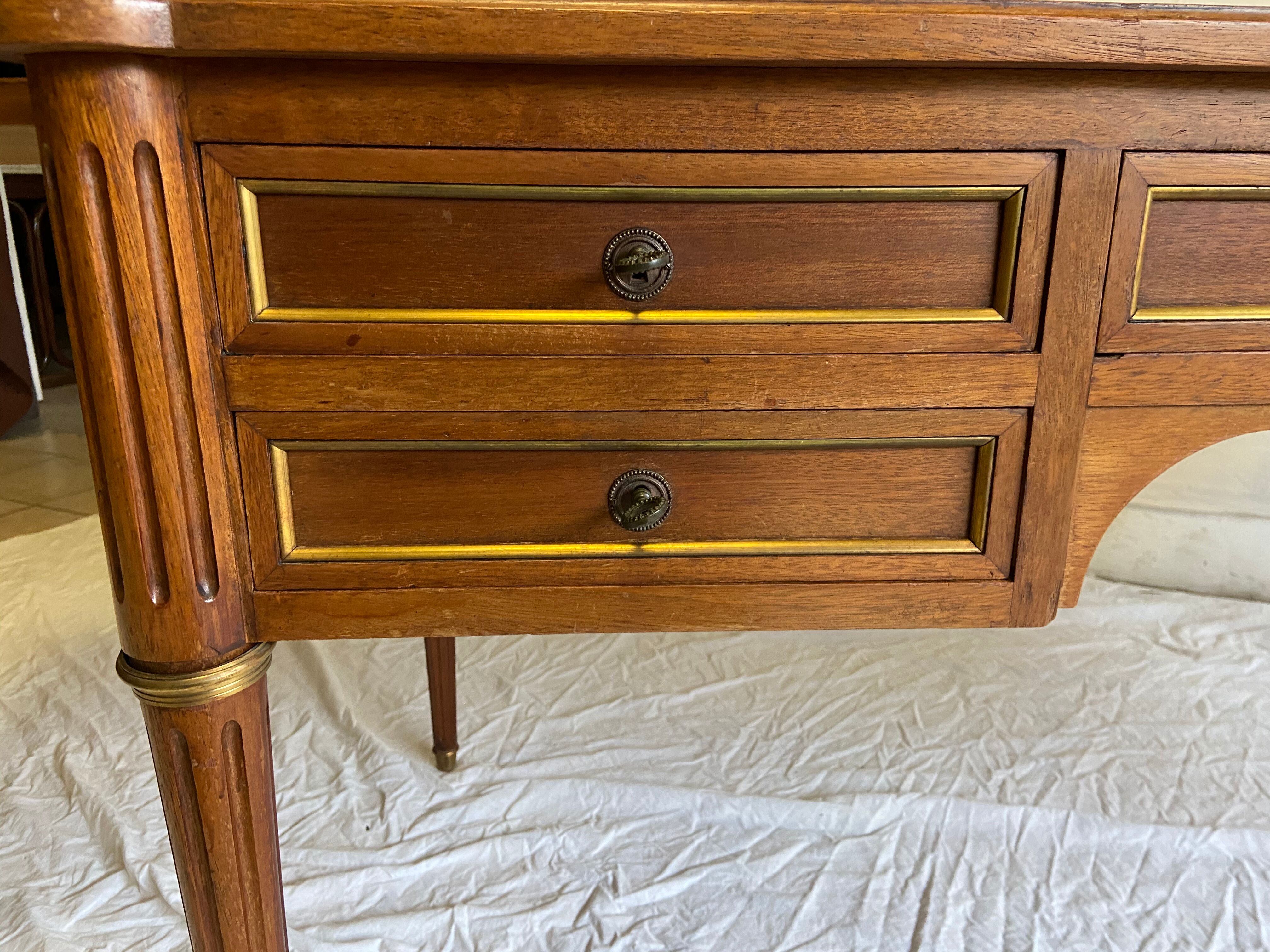 Louis XVI-style mahogany desk 1940