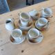 Antique stoneware coffee service