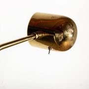 Swedish Brass Floor Lamp, Model G 230 by Bergboms 1960.