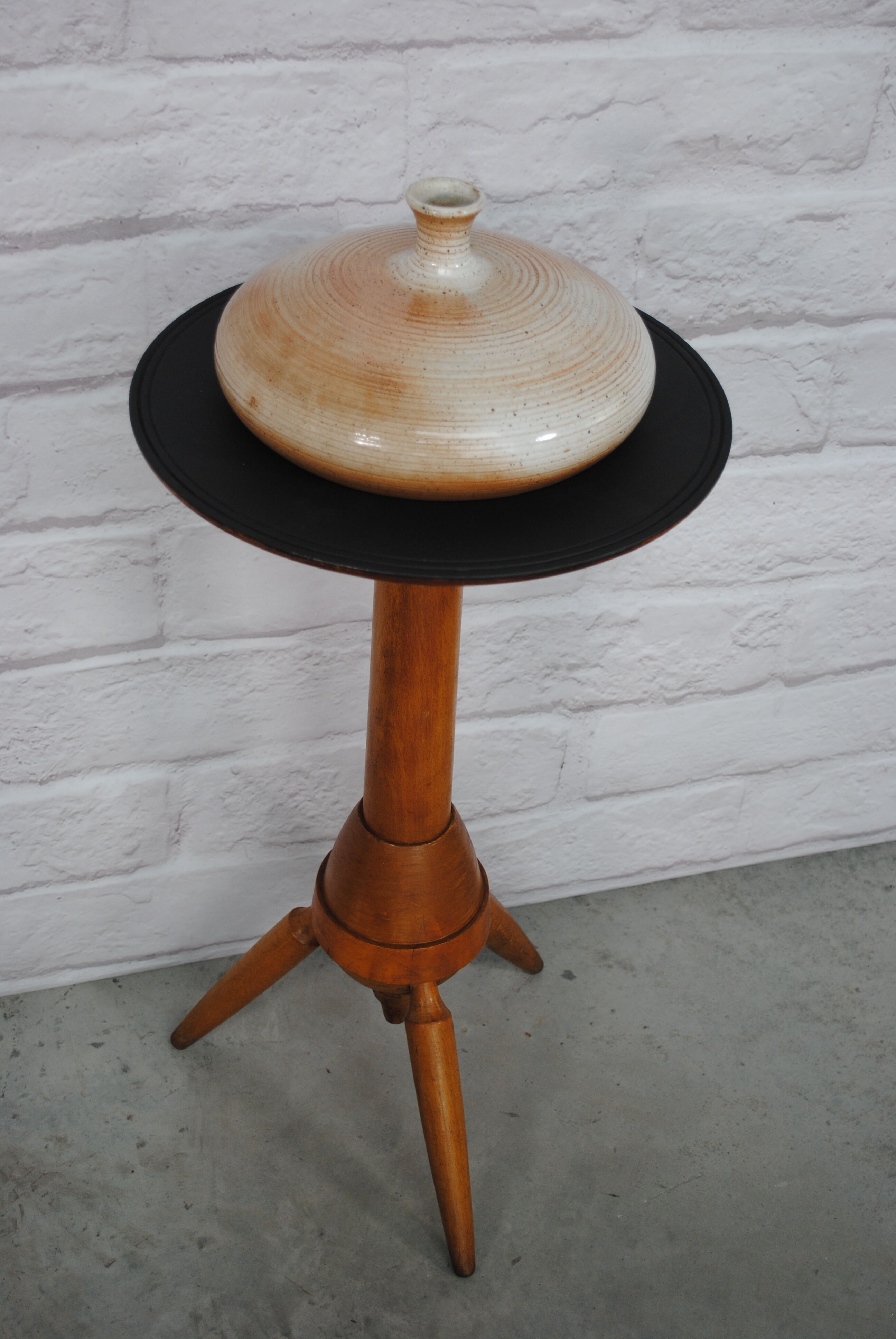 Ball vase Grès du Marais 1970