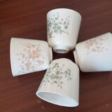 4 tasses à café style japonais