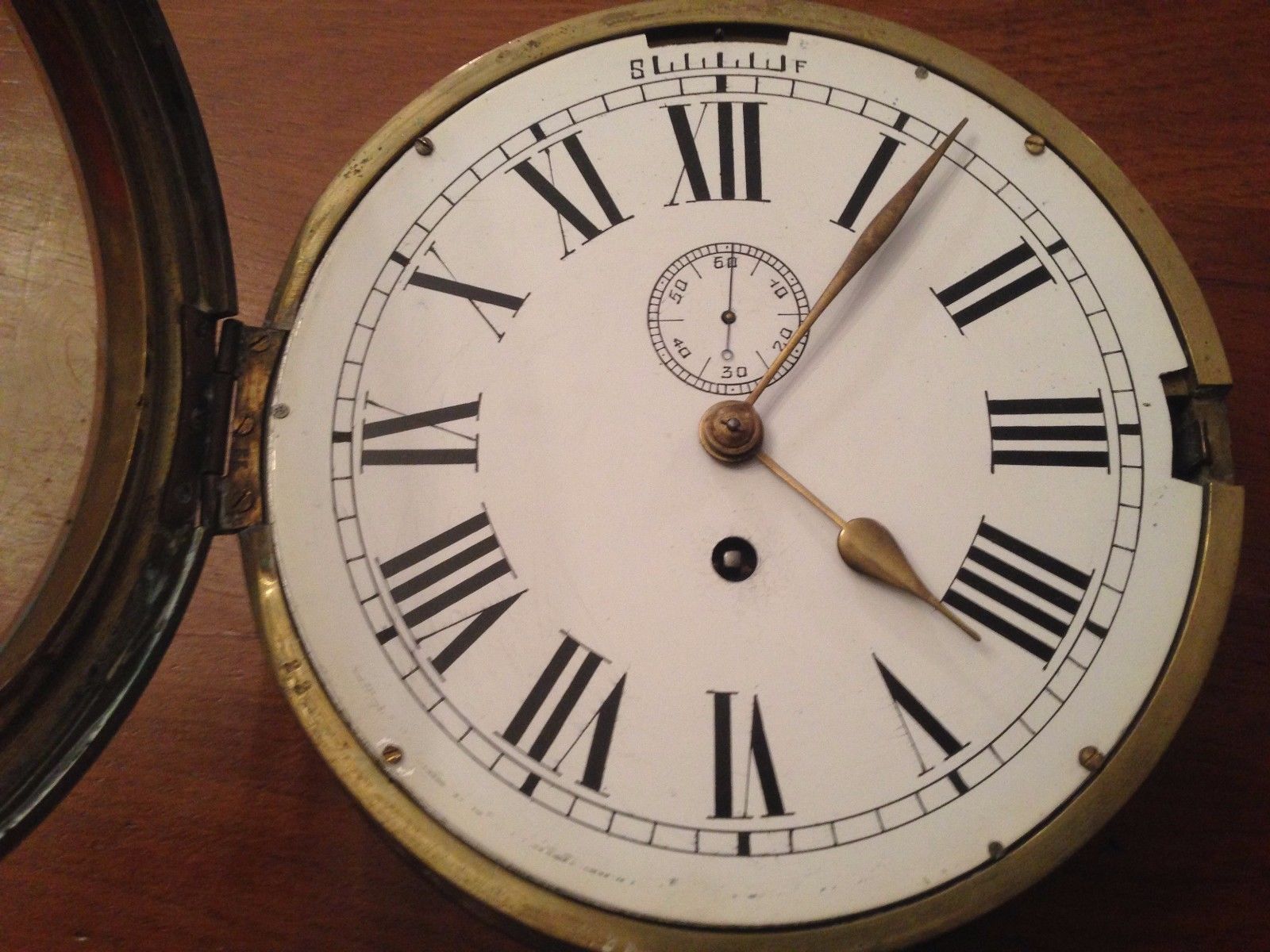 Clock pendulum of old Navy