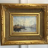 Oil on canvas signed " f.nicoli "