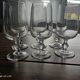 Lot de 6 verres à vin hauts de dégustation pied hexagonal