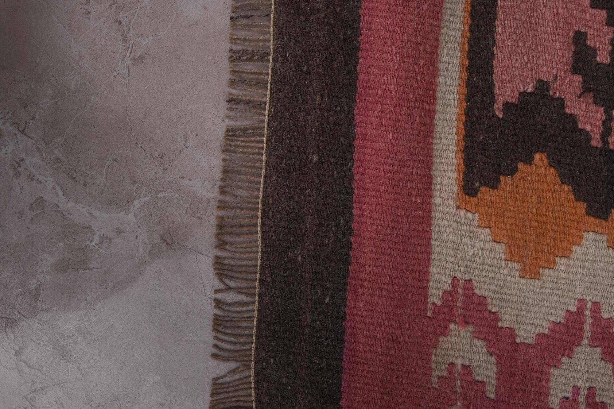 Vintage Turkish hallway rug 98x458 cm