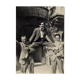 Photography, "Dadaists on the streets of Zurich in 1917", / NB / 10 x 15 cm