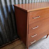 Vintage Scandinavian chest of drawers