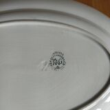 Ancien plat de service k&G Lunéville modèle Laetitia