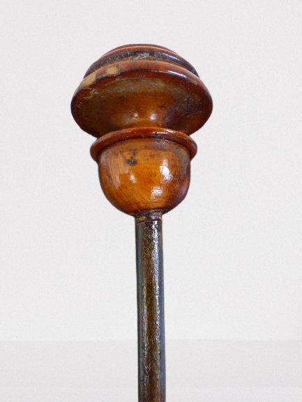 Vintage wood coat rack