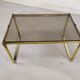 Golden sofa end table