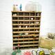 Old wooden sorting locker
