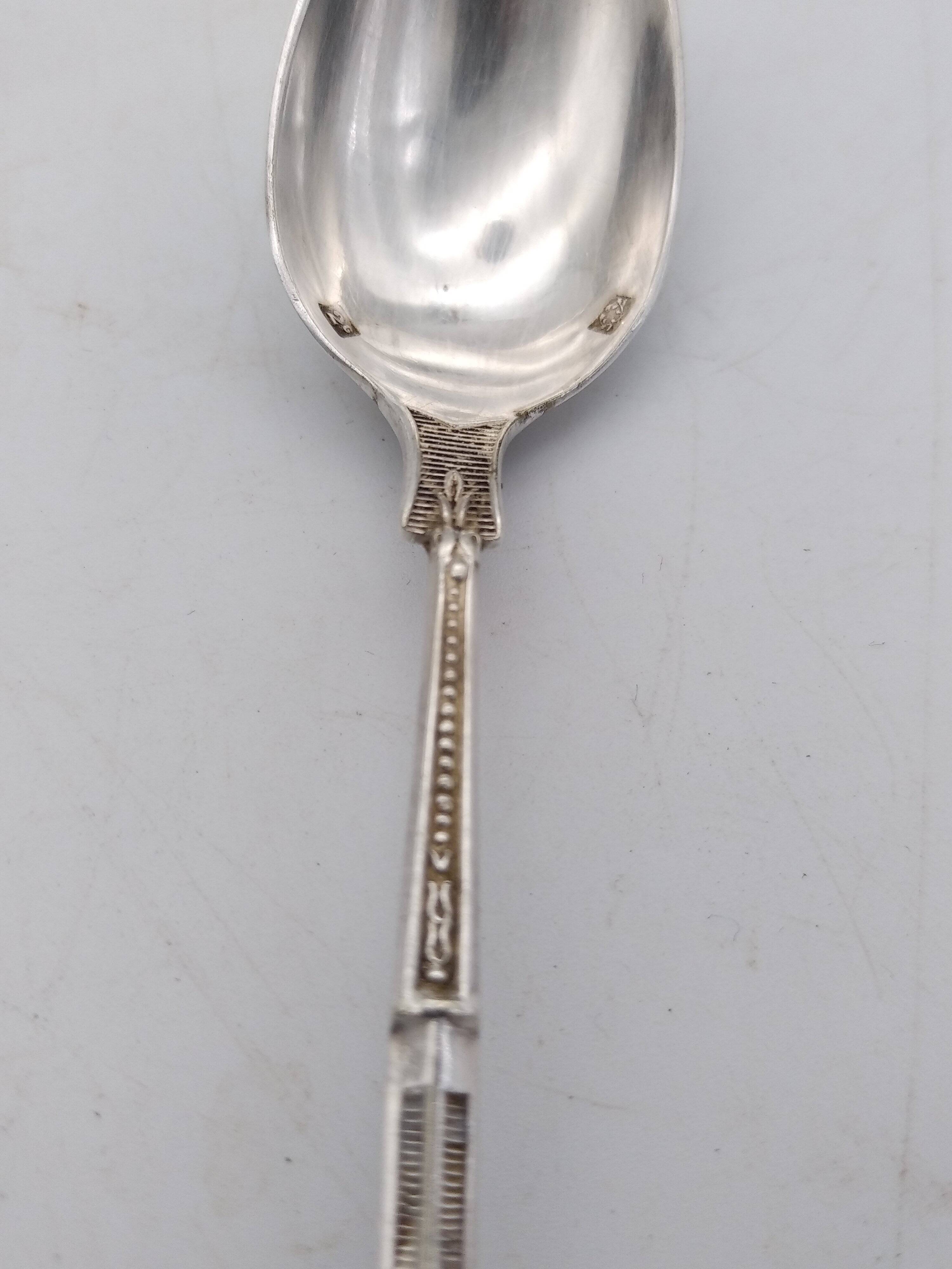 12 teaspoons/moka. 6 Boulenger and 6 laurel marking.