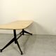Midcentury Italian Steel And Marble Coffee Table.