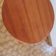 Vintage Scandinavian extendable table with double extension