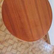 Vintage Scandinavian extendable table with double extension