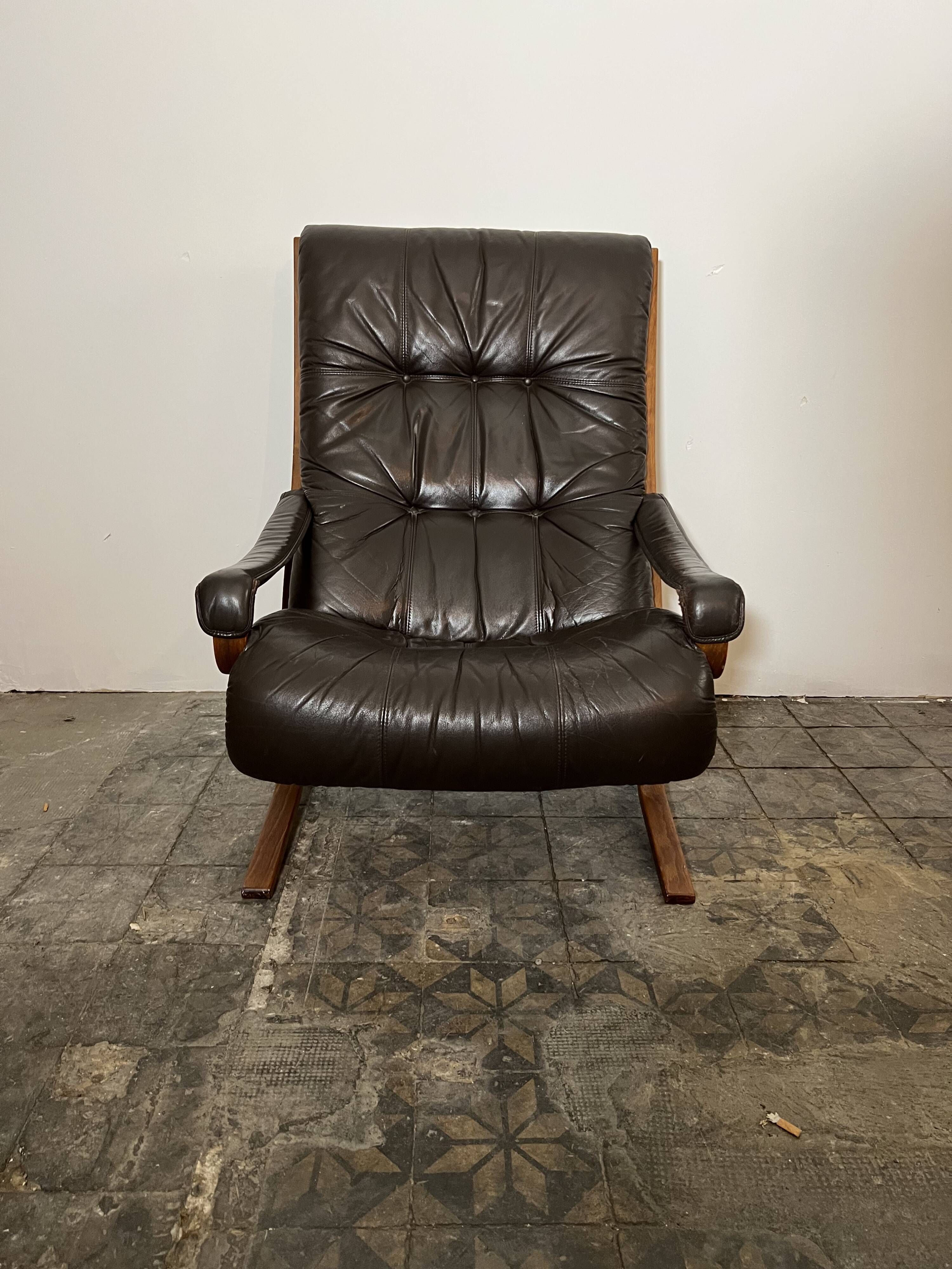 Ingmar Relling  scandinavian armchair model siesta