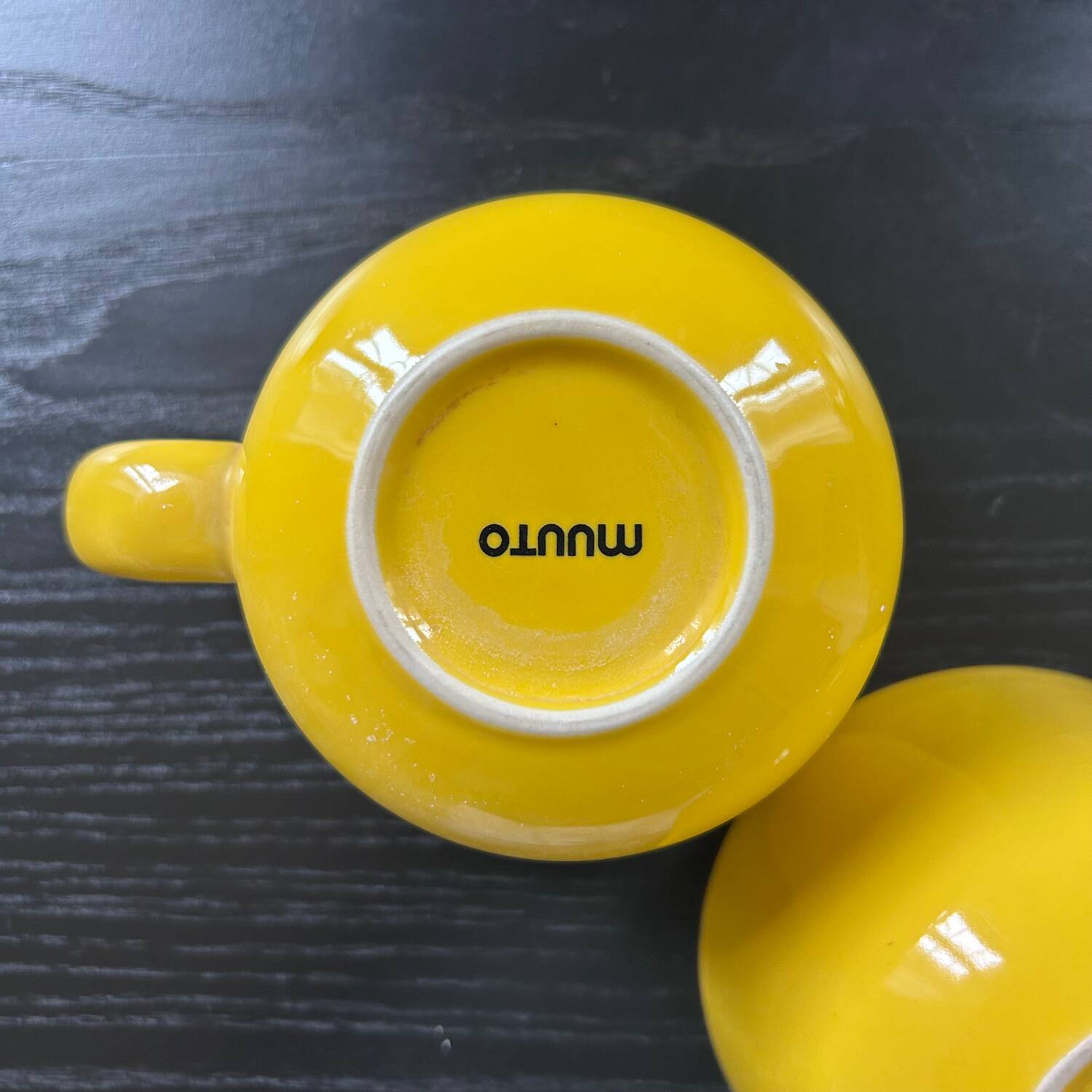 Pair of Muuto Scandinavian mugs