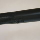 Rare black bendy tube floor lamp from LYFA Denmark - Star War era design late 1970s.