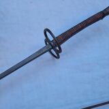 Vintage French Fencing Mask and 3 Swords (Sabre, Sabre or Foil) by L. Carré París