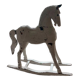 Cheval à bascule en bois