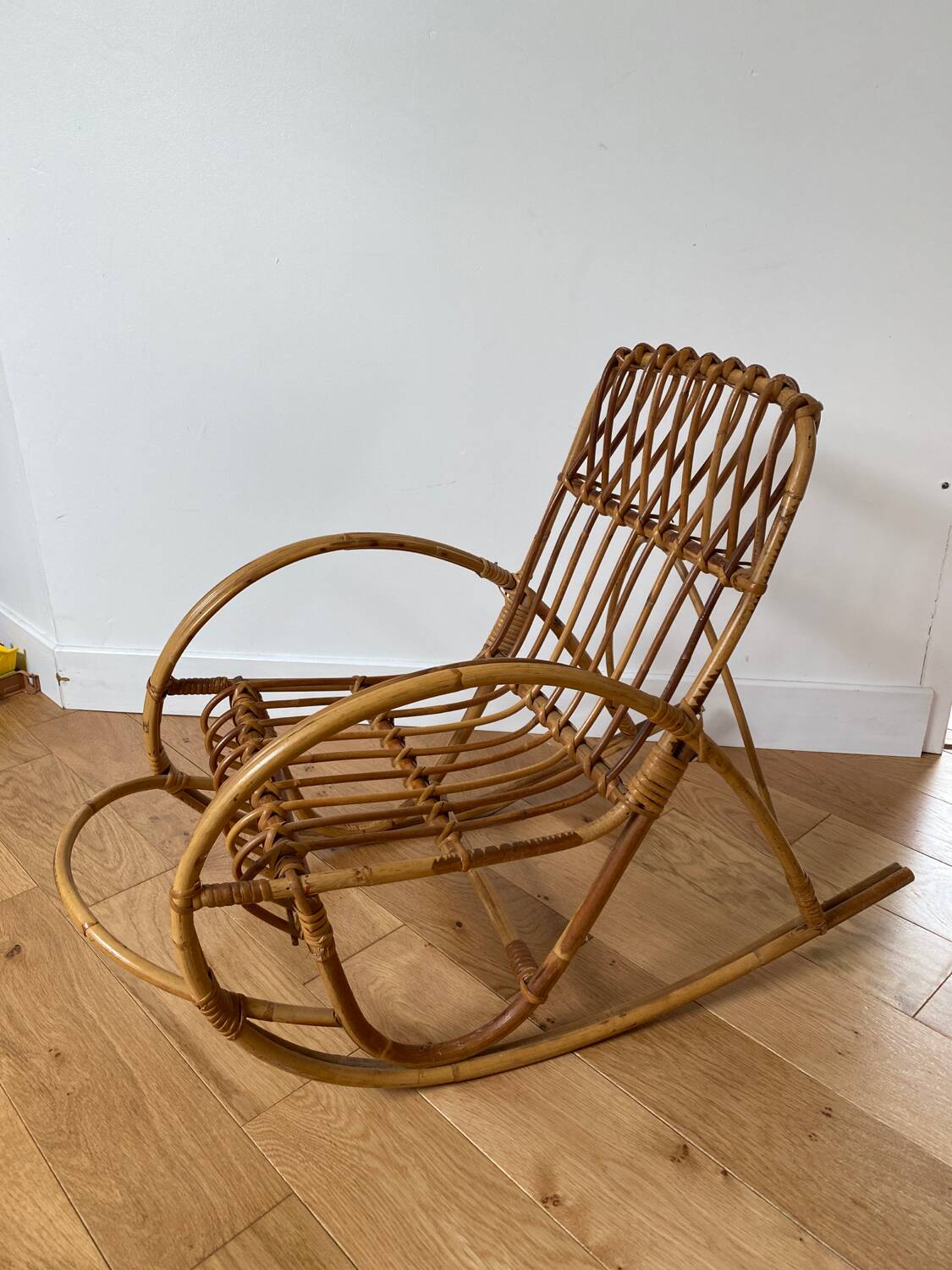 Rattan rocking chair