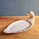 Vintage Stoneware Goose/Duck Head Serving Platter – Foie Gras Plate