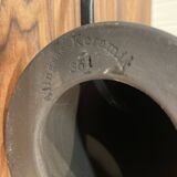 Ceramic lamp stamped scandinavian design 1960.