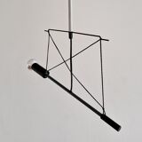 Grey and black 'Spot Torch ST' by Herman Hermsen for Designum, The Netherlands 1982