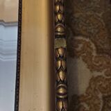 Large golden mirror