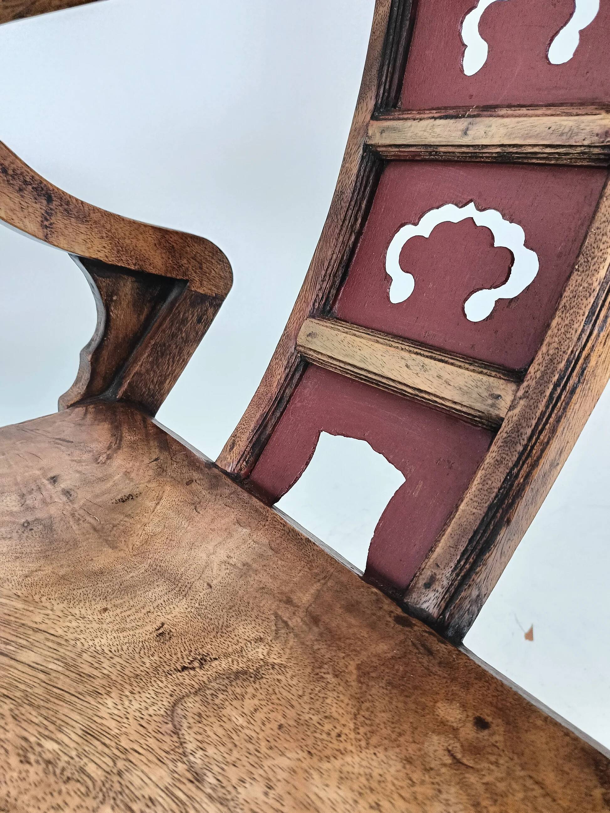 Fauteuils trônes asiatiques rares