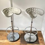 Mirima high stool vintage tractor seat