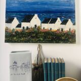 Oil on canvas Breton landscape