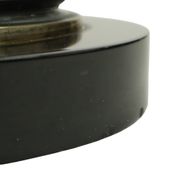 Lampe et table en pin rare Deknudt Loevsky années 1970