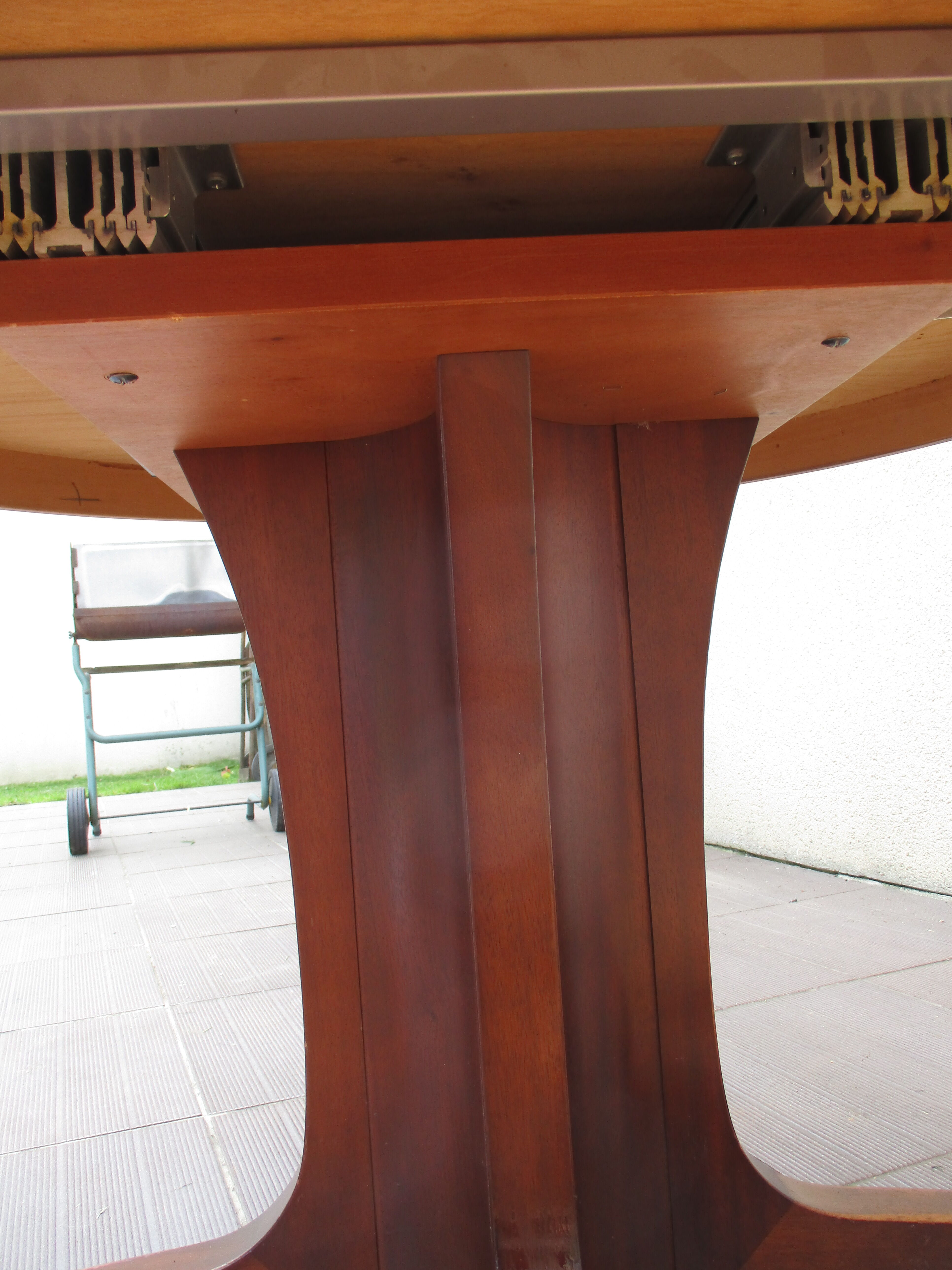 Scandinavian table Scandinavian rosewood vintage extendable