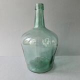 Dame-Jeanne en verre vert vintage
