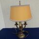 Lampe bouillotte en bronze 3 feux
