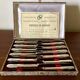 Set of 12 silver-plated knives, France