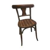 Baumann wooden bistro chair from 1920