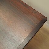 Table en palissandre, design danois, années 1970, production : Danemark