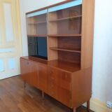 Teak storage unit