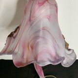 Marchand Paris glass paste lamp, Art Nouveau