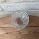 Antique crystal glass goblet signed Baccarat model Diamonds Pierreries H