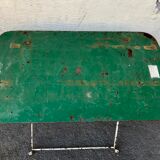 Former garden table folding iron table