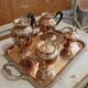 Silver Guildart metal coffee tea service