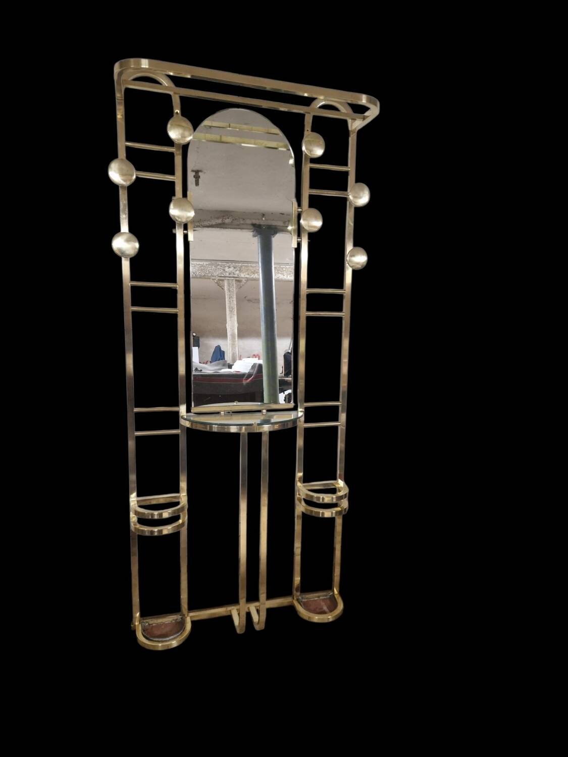 Art Deco coat rack